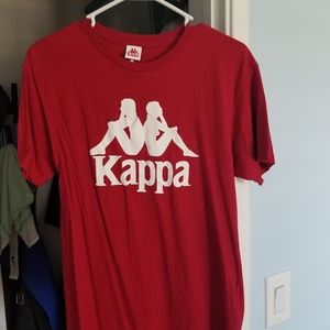 Kappa red tee